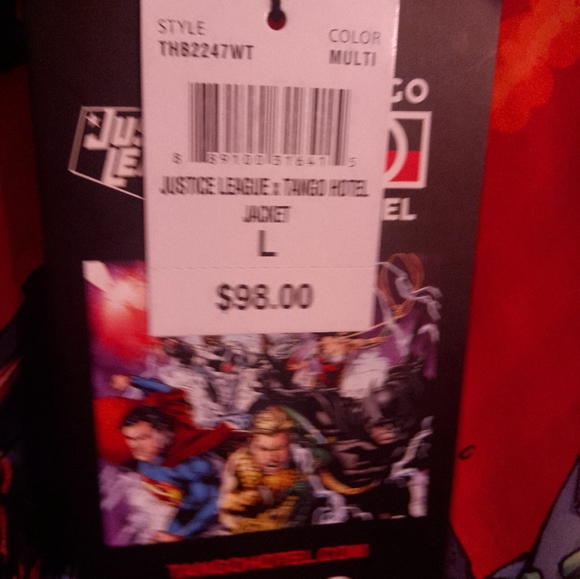 Dc comics windbreaker jacket - Picture 4 of 4